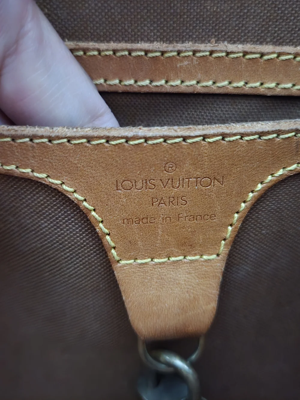 Louis Vuitton Brown Monogram Canvas Alma PM Satchel